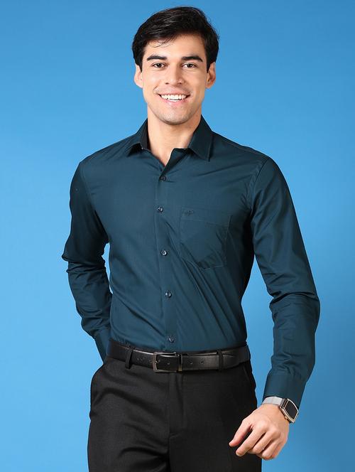 men long sleeves plain formal shirt - 21731411 - Very Small Image - 1