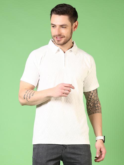 men self design short sleeve polo t-shirt - 21731544 - Very Small Image - 1