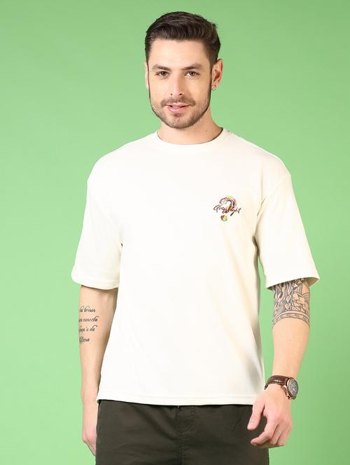 men short sleeves front & back print t-shirt - 21731586 - Very Small Image - 1