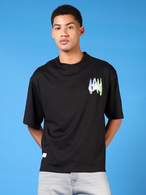 men short sleeves front & back print t-shirt - 21731592 - Very Small Image - 1