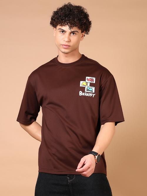 men short sleeves front & back print t-shirt - 21731595 - Very Small Image - 1