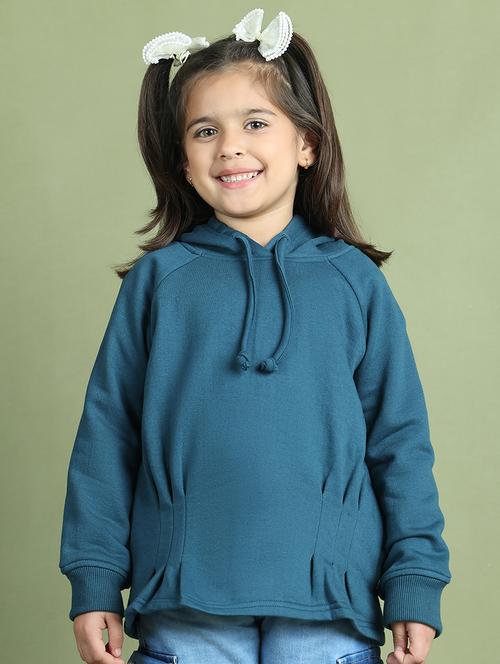 girls solid long sleeve sweatshirt - 21731981 - Very Small Image - 1