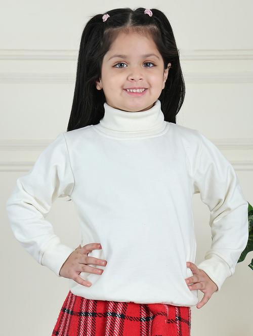 girls solid long sleeve sweatshirt - 21731985 - Very Small Image - 1