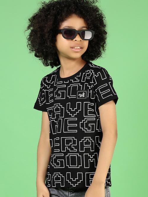 boys printed short sleeves t-shirt - 21732208 - Very Small Image - 1