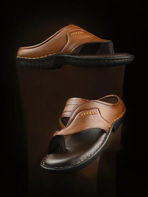 men toe seprator sandal - 21732283 - Very Small Image - 1