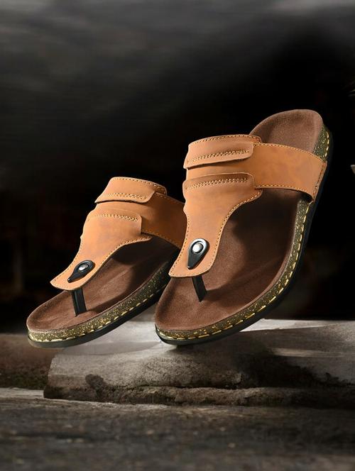 men toe seprator sandal - 21732284 - Very Small Image - 1