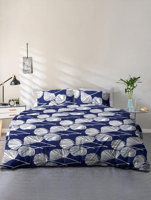 printed designer king bedsheet 2.5 x 2.3 m (lentgh x width) double queen - 21733671 - Very Small Image - 1