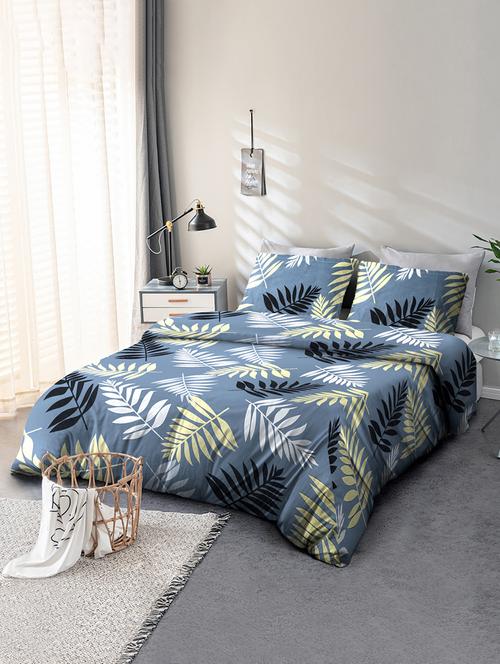 printed designer king bedsheet with pillow covers - 21733683 - Very Small Image - 1