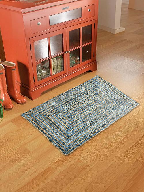 braided reversible rug for living room bedroom - 21733761 - Very Small Image - 1