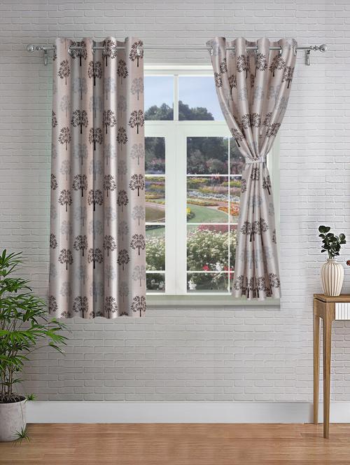 stylish and attractive eyelet curtains - set of 2 - 21733983 - Very Small Image - 1