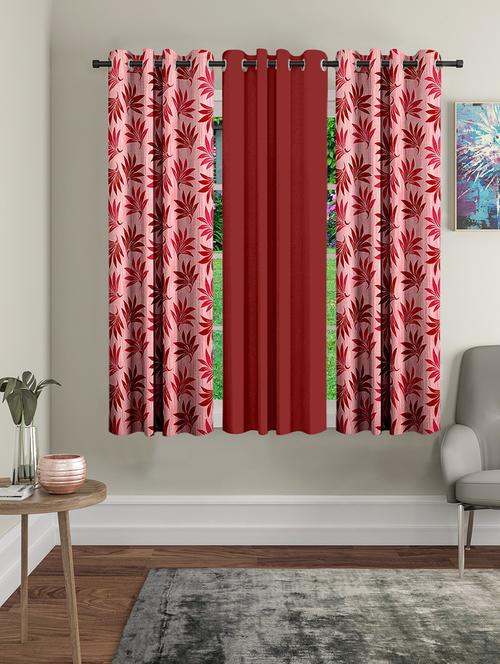 stylish and attractive eyelet curtains - set of 3 - 21733997 - Very Small Image - 1