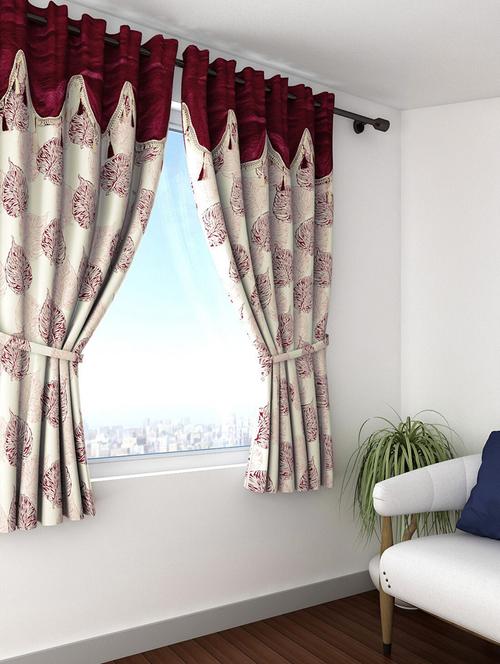 stylish and attractive printed curtains  - 21734018 - Very Small Image - 1