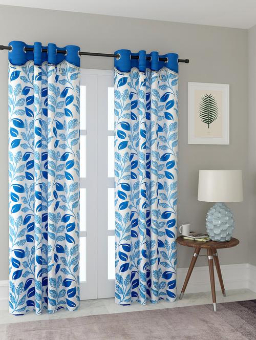 stylish and attractive printed curtains - set of 1 - 21734061 - Very Small Image - 1