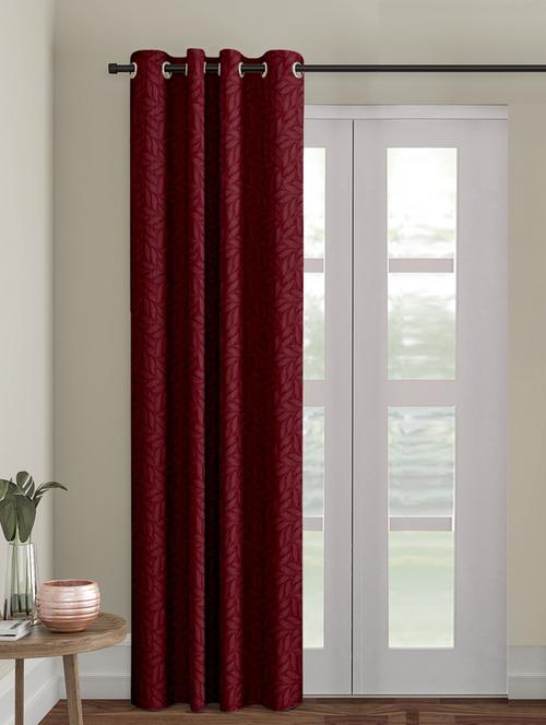 stylish and attractive self design curtains - set of 2 - 21734262 - Very Small Image - 1