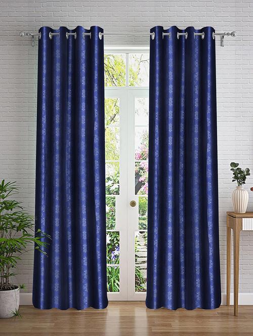 stylish and attractive printed curtains - set of 2 - 21734290 - Very Small Image - 1