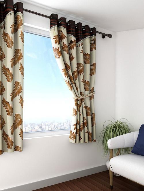 stylish and attractive printed curtains - 1 - 21734339 - Very Small Image - 1