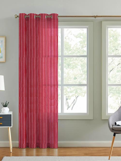 stylish and attractive printed curtains - set of 2 - 21734840 - Very Small Image - 1