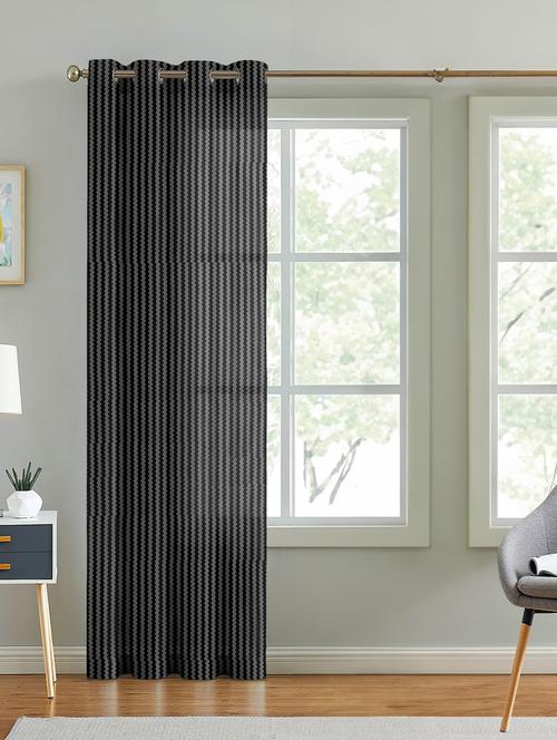 stylish and attractive striped curtains - set of 2 - 21734841 - Very Small Image - 1