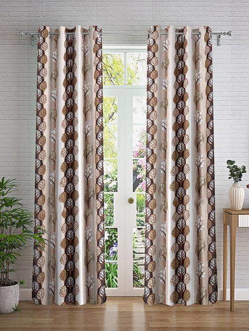 stylish and attractive printed curtains - set of 2 - 21734901 - Very Small Image - 1