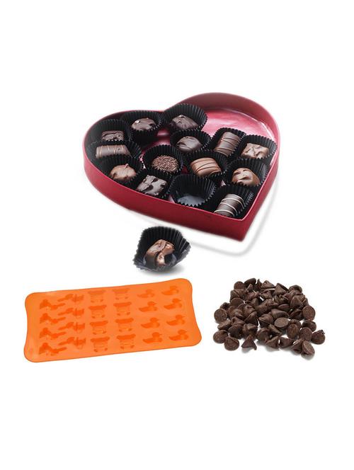little kitchen silicone chocolate mould   - 21735046 - Very Small Image - 1