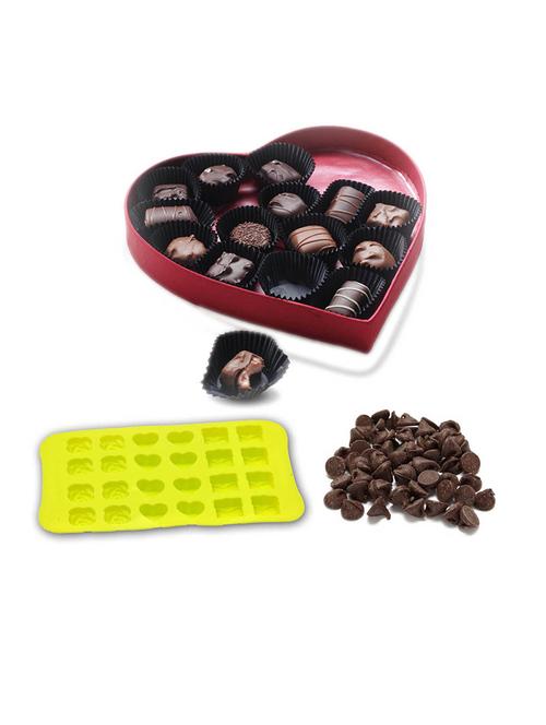 little kitchen silicone chocolate mould   - 21735048 - Very Small Image - 1