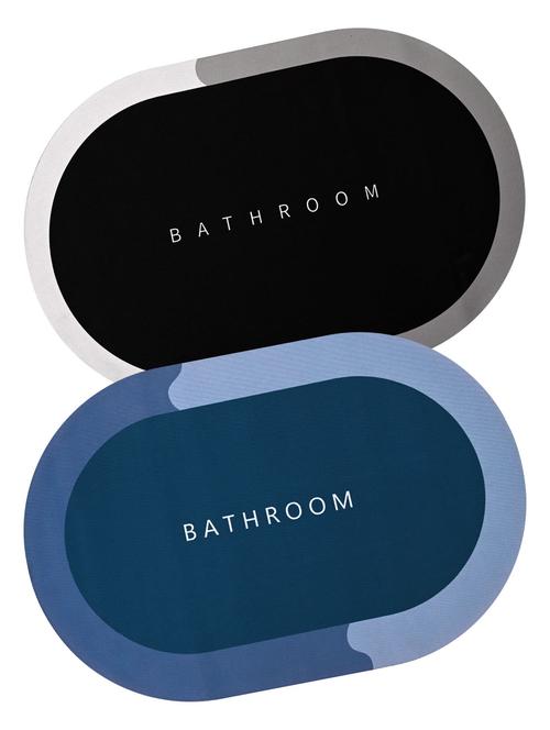 floor mat, bath mat bathroom carpet,  quick dry dirt barrier for home, - 21735155 - Very Small Image - 1