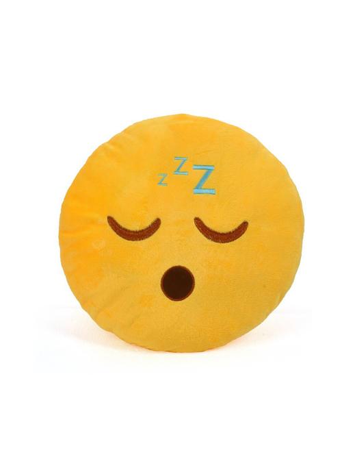 cortina smiley decorative cushion pack of 1 (yellow) - 21735181 - Very Small Image - 1