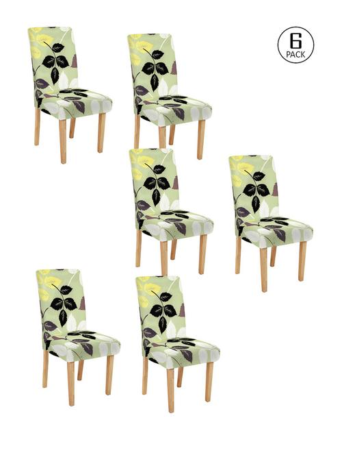 printed stretchable soft elastic dining chair covers - 21735322 - Very Small Image - 1