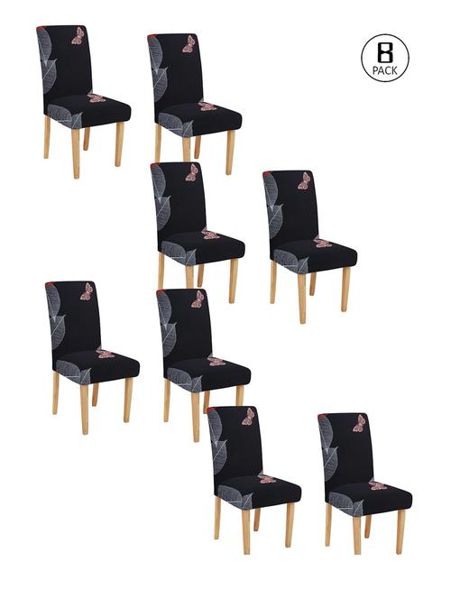 printed stretchable soft elastic chair covers - 21735764 - Very Small Image - 1