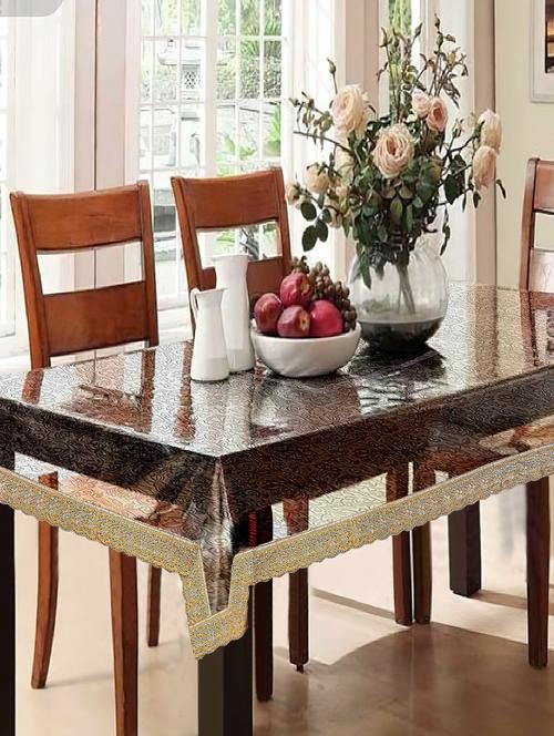 durable transparent waterproof dustproof wrinkle resistant dining table cover 60x90 inch. - 21737218 - Very Small Image - 1