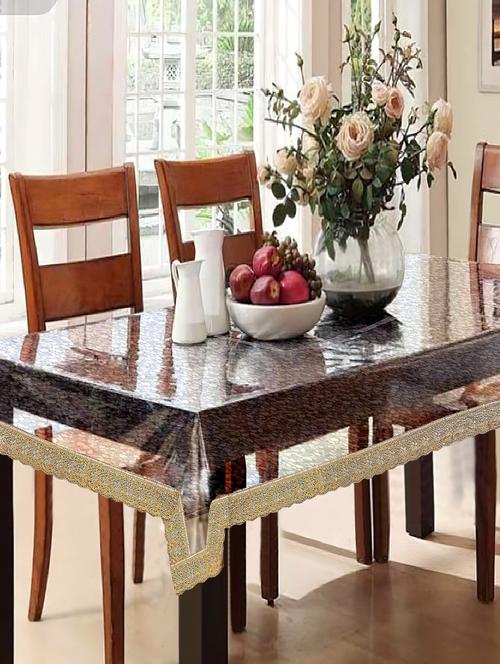 durable transparent waterproof dustproof wrinkle resistant dining table cover 40x60 inch. - 21737224 - Very Small Image - 1