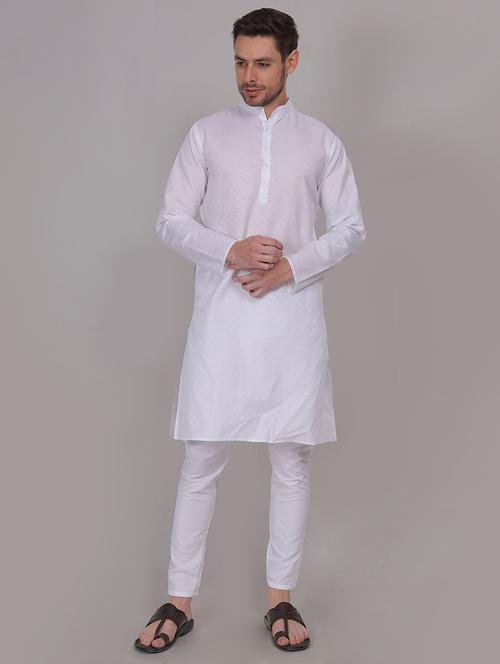 men solid long sleeve kurta - 21737703 - Very Small Image - 1