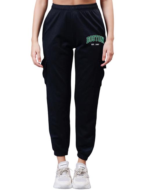 women solid high rise cargo - 21738729 - Very Small Image - 1