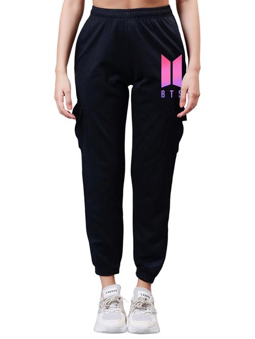 women printed high rise cargo - 21738745 - Very Small Image - 1