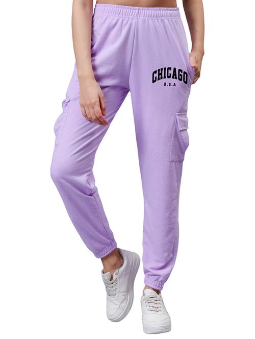 women printed high rise cargo - 21738747 - Very Small Image - 1