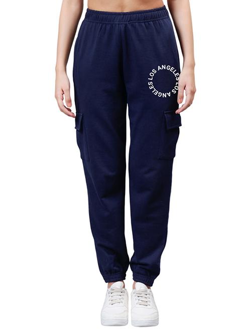 women printed high rise cargo - 21738757 - Very Small Image - 1