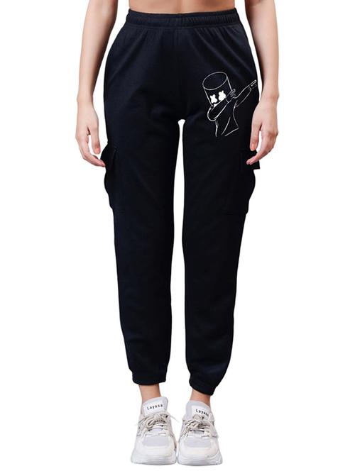 women printed high rise cargo - 21738780 - Very Small Image - 1