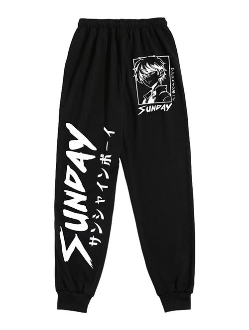 women printed high rise joggers - 21738812 - Very Small Image - 1