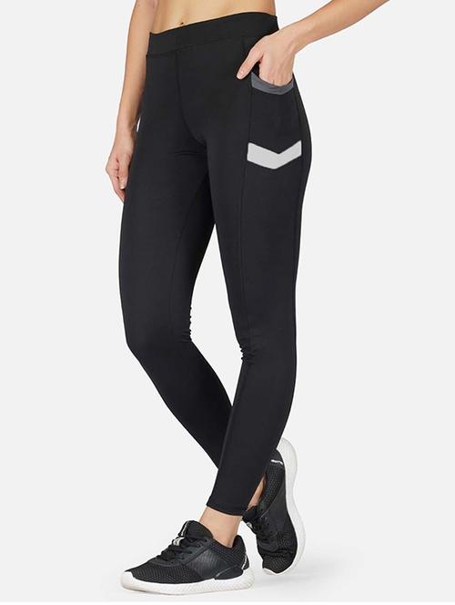 women solid ankle length tights - 21739119 - Very Small Image - 1