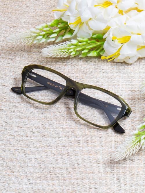 ted-smith green wayfarer premium italian frames for unisex - 21739121 - Very Small Image - 1