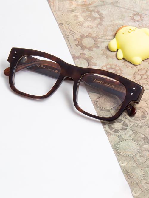 ted-smith brown wayfarer premium italian frames for unisex - 21739134 - Very Small Image - 1