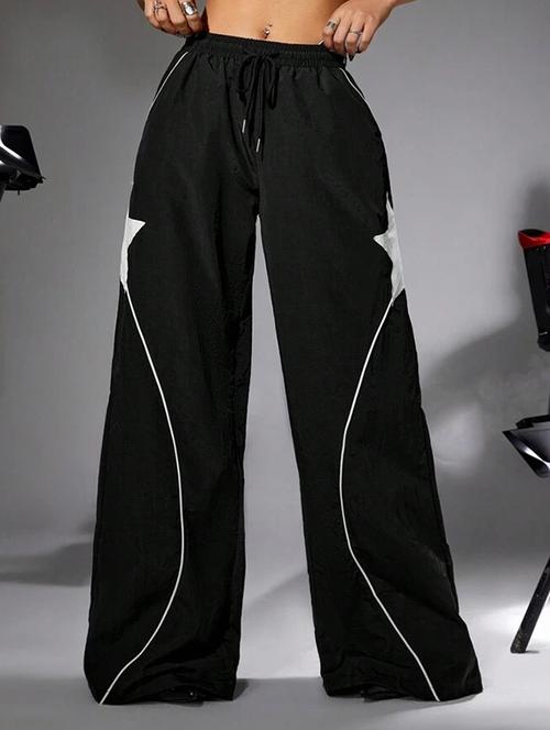 women printed mid rise track pant - 21739519 - Very Small Image - 1