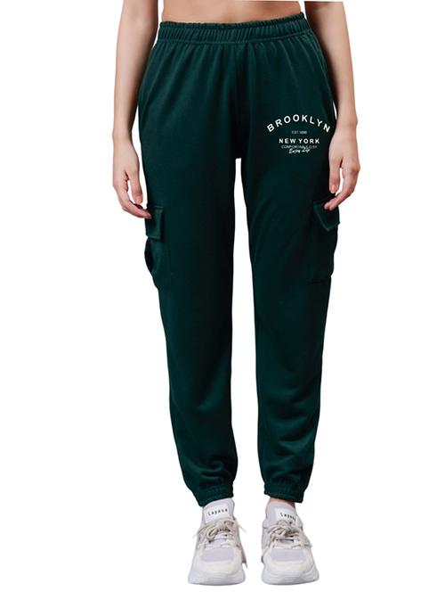 women printed high rise joggers - 21739575 - Very Small Image - 1