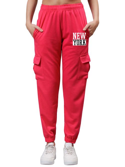 women printed mid rise joggers - 21739650 - Very Small Image - 1