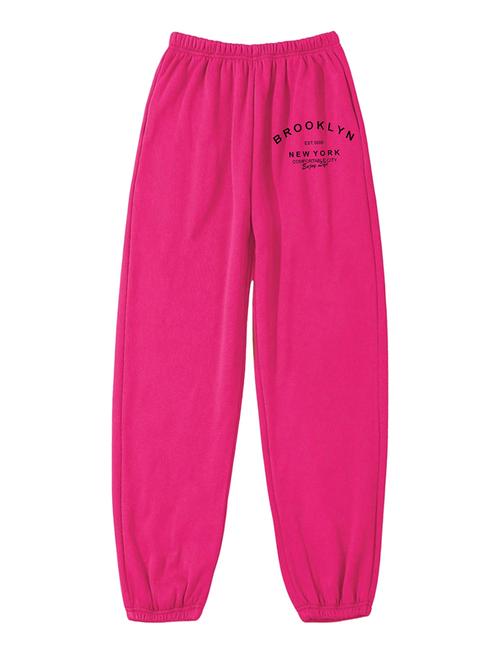 women printed mid rise joggers - 21739683 - Very Small Image - 1