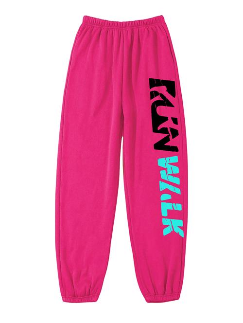 women printed mid rise joggers - 21739693 - Very Small Image - 1