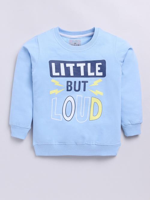 boys front print long sleeve sweatshirt - 21740642 - Very Small Image - 1