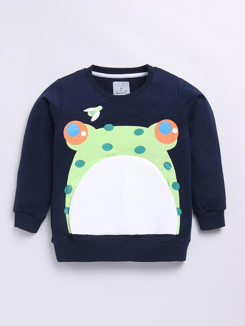 boys front print long sleeve sweatshirt - 21740648 - Very Small Image - 1
