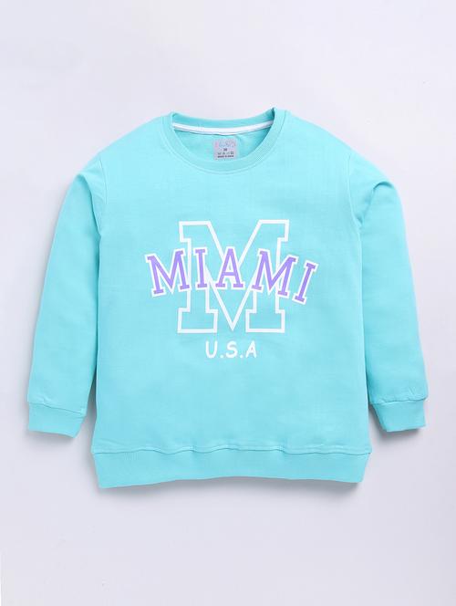 boys front print long sleeve sweatshirt - 21740650 - Very Small Image - 1