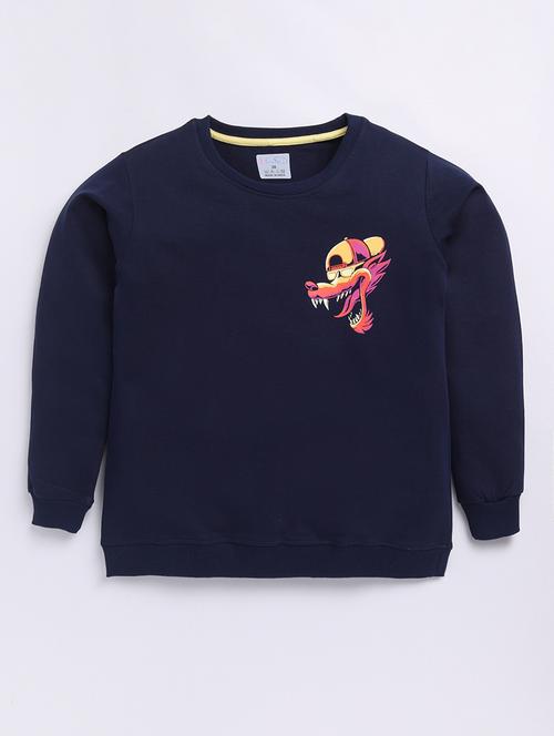 boys placement print long sleeve sweatshirt - 21740651 - Very Small Image - 1